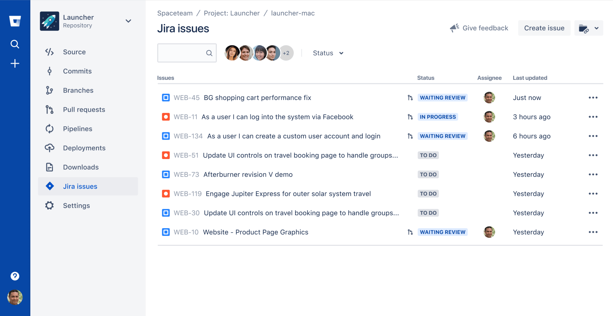 Guia de tickets do Jira